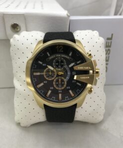 Réplica de Relógio  Diesel 10 Bar Couro