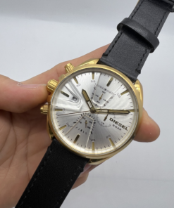 Réplica de Relógio Diesel  5 Bar Couro