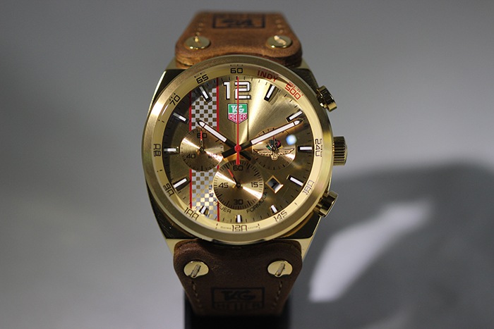 R plica de Rel gio Tag Heuer Indianapolis Gold