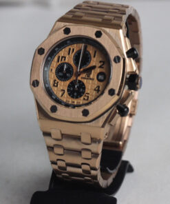 Alternative view of Réplica de Relógio Audemars Piguet Royal Oak Rosê