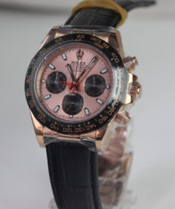 ROLEX DAYTONA CERAMIC COURO