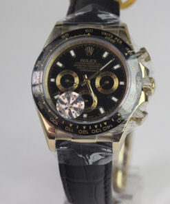 Alternative view of ROLEX DAYTONA CERAMIC COURO