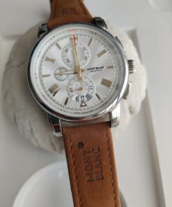 Réplica de Relógio Montblanc Couro