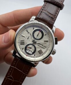 Réplica de Relógio Montblanc Couro