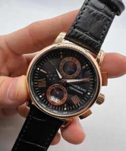 Réplica de Relógio Montblanc Couro