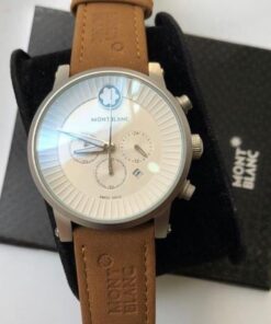 Réplica de Relógio Montblanc Couro