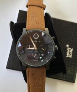 Réplica de Relógio Montblanc Couro