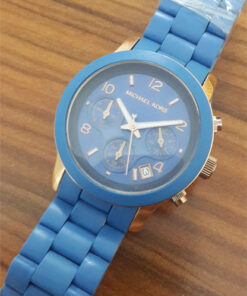 Réplica de Relógio Michael Kors Azul