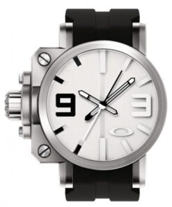 Réplica de Relógio Oakley Gearbox Silver White