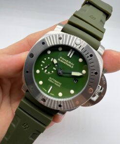 Alternative view of Réplica de Relógio Panerai Borracha