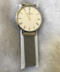 Alternative view of Réplica de Relógio Patek Philippe Aço Fino