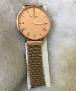 Alternative view of Réplica de Relógio Patek Philippe Aço Fino