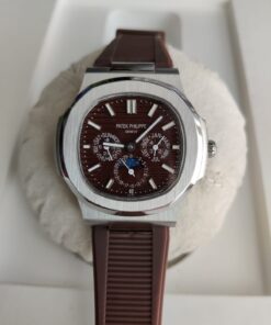 Réplica de Relógio Patek Philippe Borracha