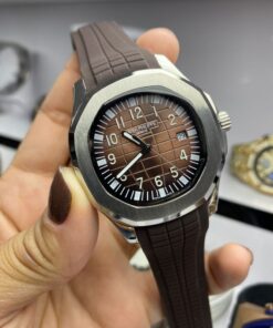Réplica de Relógio Patek Philippe Borracha