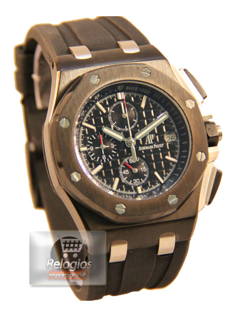 Réplica de Relógios Audemars Piguet Royal Oak All Black Limited