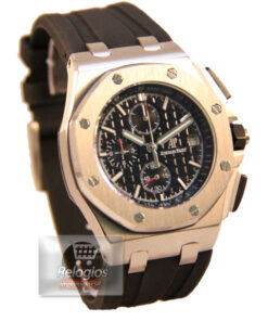 Réplica de Relógios Audemars Piguet Royal Oak Prata Preto
