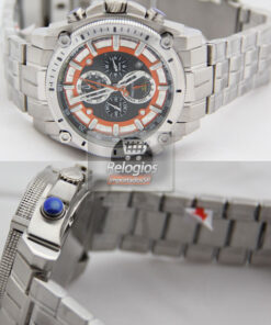 Alternative view of Réplica de Relógio Bulova Precisionist Laranja