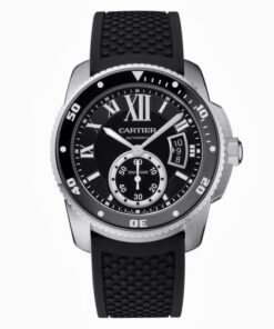 Réplica de Relógio Cartier Calibre Diver Black