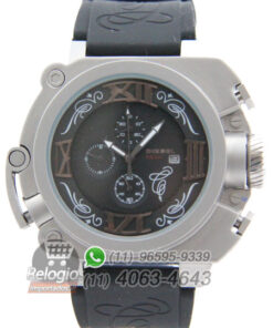 Réplica de Relógio Diesel Batman Prata Preto