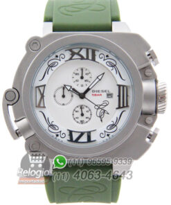 Réplica de Relógio Diesel Batman Prata Verde