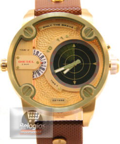 Réplica de Relógio Diesel Dz7222 Radar Dourado Preto