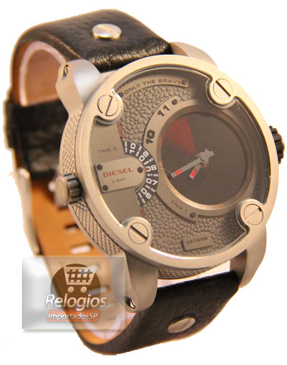 Réplica de Relógio Diesel Dz7222 Radar Titanium Black