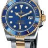 Réplica de Relógio Rolex Submariner Blue Gold