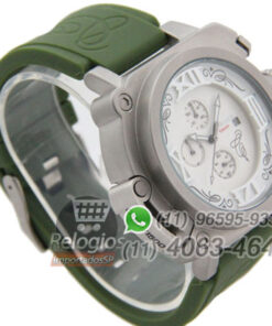 Alternative view of Réplica de Relógio Diesel Batman Prata Verde