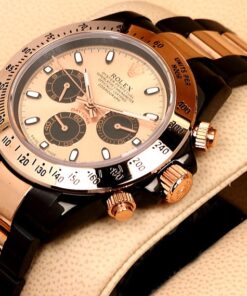 Réplicas de Relógio Rolex Daytona Black Gold Edition