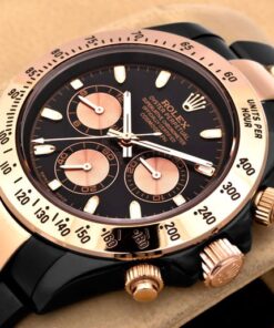 Réplica de Relógio Rolex Daytona Black Gold