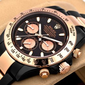 Réplica de Relógio Rolex Daytona Black Gold