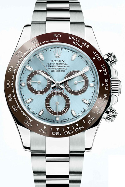 Réplicas de Relógios Rolex Daytona Platinum