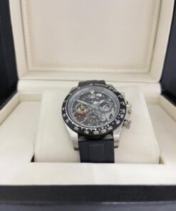 Réplica de Relógio Rolex Daytona La Montoya Artisans De Genève - Borracha 2