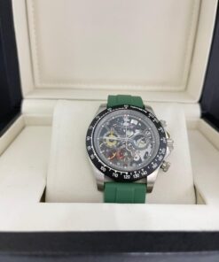 Réplica de Relógio Rolex Daytona La Montoya Artisans De Genève - Borracha