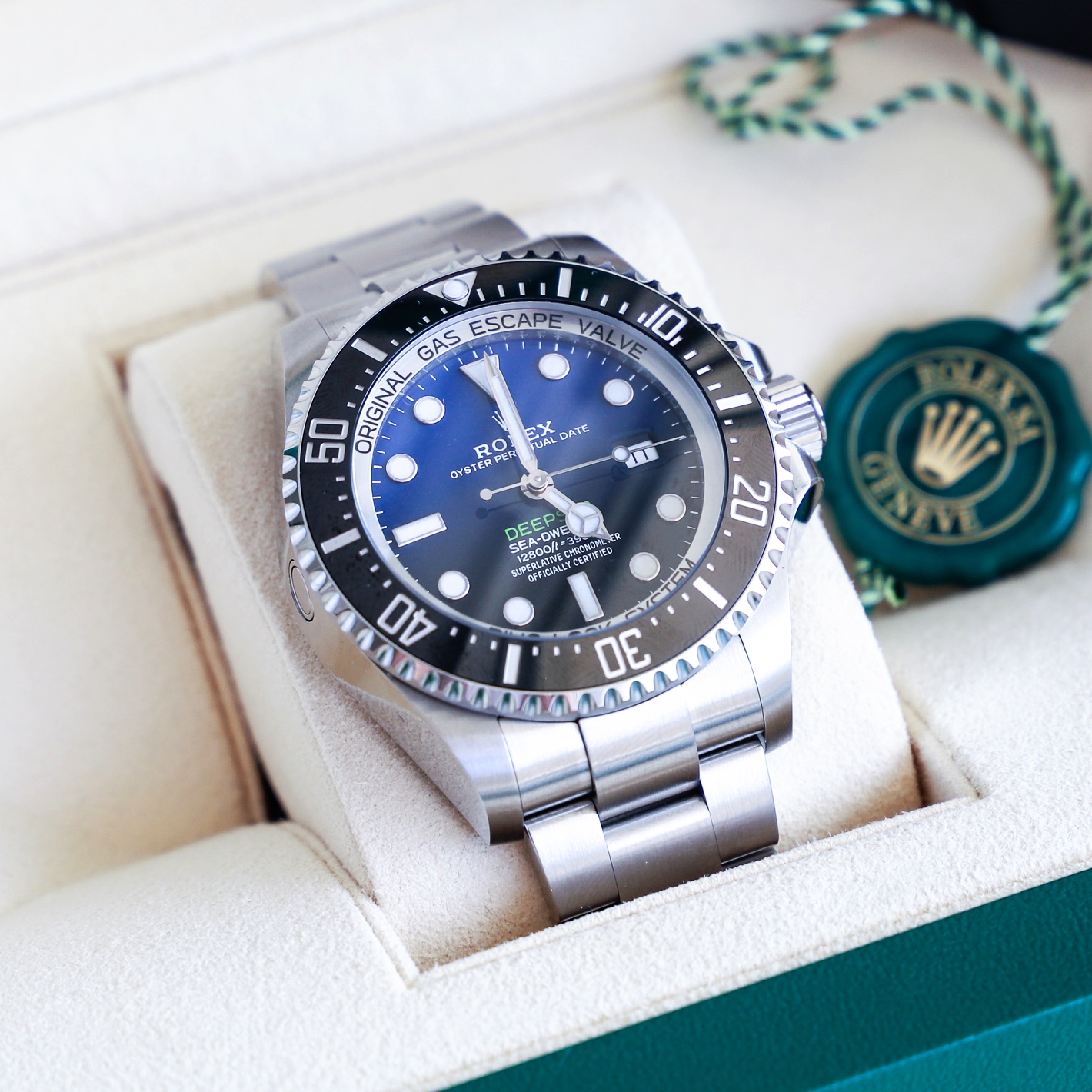 Réplica de Relógio Rolex Deapsea SEA-DEWELLER - Aço