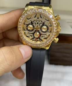 Réplica de Relógio Rolex Borracha Pedra