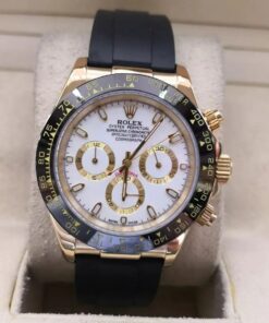 Réplica de Relógio Rolex Daytona - Borracha - Várias cores