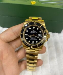 Réplica de Relógio Rolex Submariner Dourado