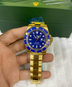 Réplica de Relógio Rolex Submariner Dourado