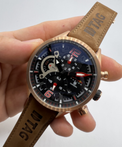 Réplica de Relógio Tag Heuer Redbull Couro