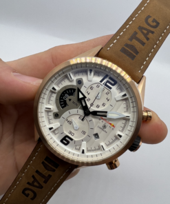 Réplica de Relógio Tag Heuer Redbull Couro