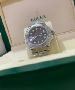 Relógio Réplica Rolex Yacht Master Prata