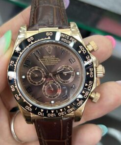 Réplica de Relógio  Rolex  Daytona Couro