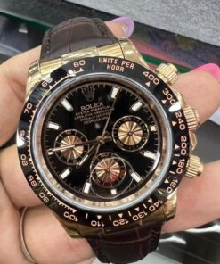 Réplica de Relógio  Rolex  Daytona Couro