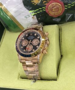 Alternative view of Réplica de Relógio Rolex  Daytona  Diamonds