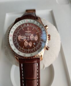 Réplica de Relógio Breitling Couro