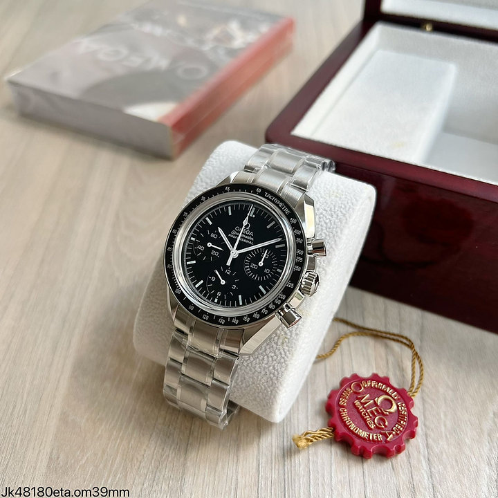 REL GIO SUPER CLONE M QUINA ETA OMEGA SPEEDMASTER MOONWATCH