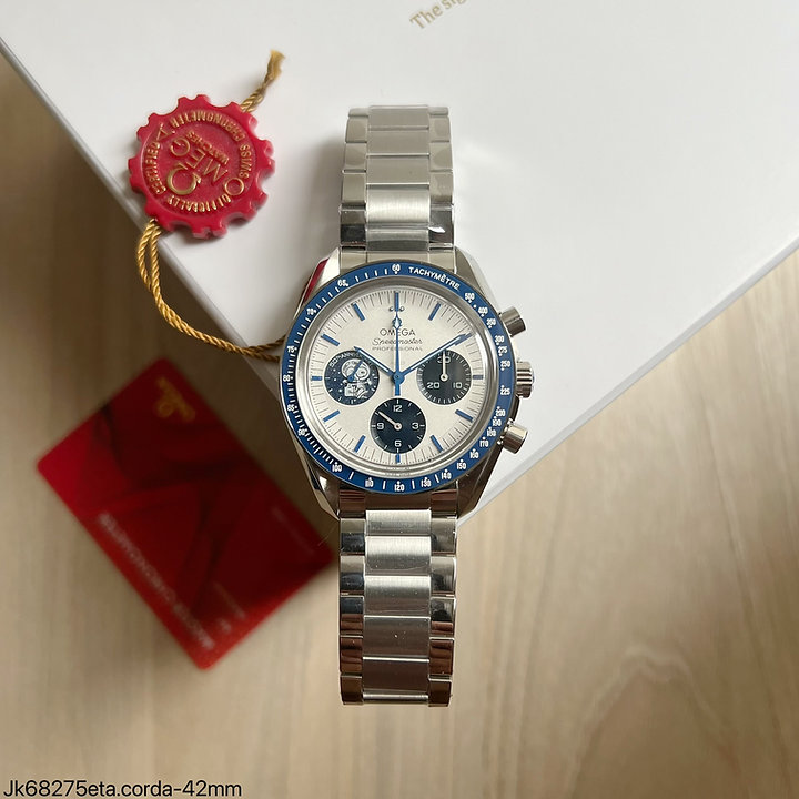 REL GIO SUPER CLONE M QUINA ETA OMEGA SPEEDMASTER PROFESSIONAL