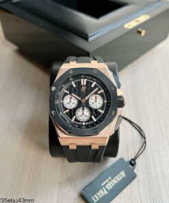 SUPER CLONE MÁQUINA ETA – AUDEMARS PIGUET ROYAL OAK OFFSHORE SELFWINDING ROSE 43MM