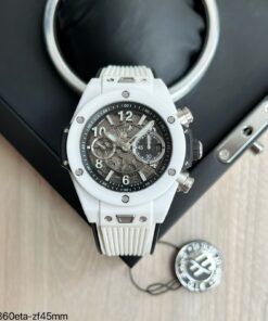 HUBLOT BIG BANG UNICO MAGIC CERÂMICA BRANCO 44MM